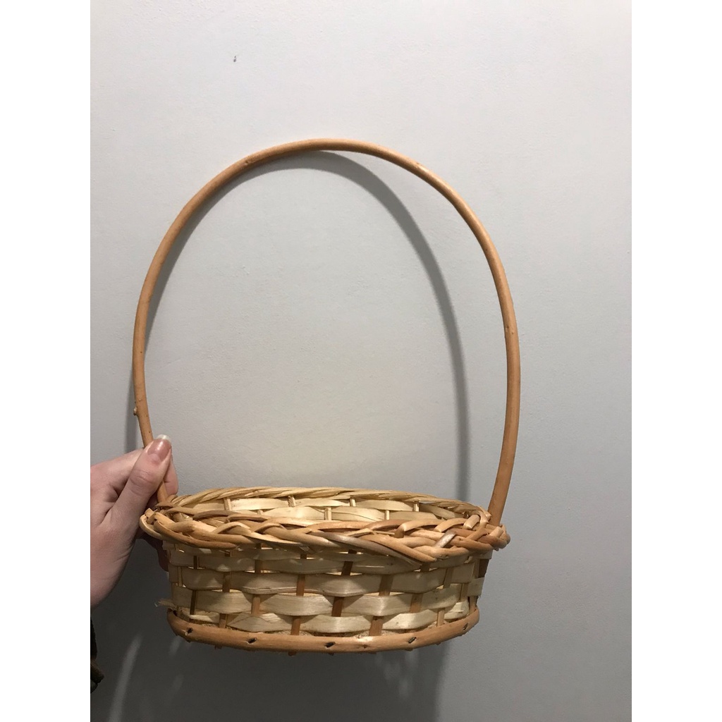 kit de Cestas de Vime com 8 unidades | Shopee Brasil