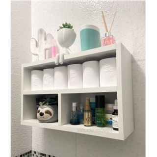 Nicho Multi Uso Com Divisoria e Prateleira Decoração e Enfeites - Compmovel