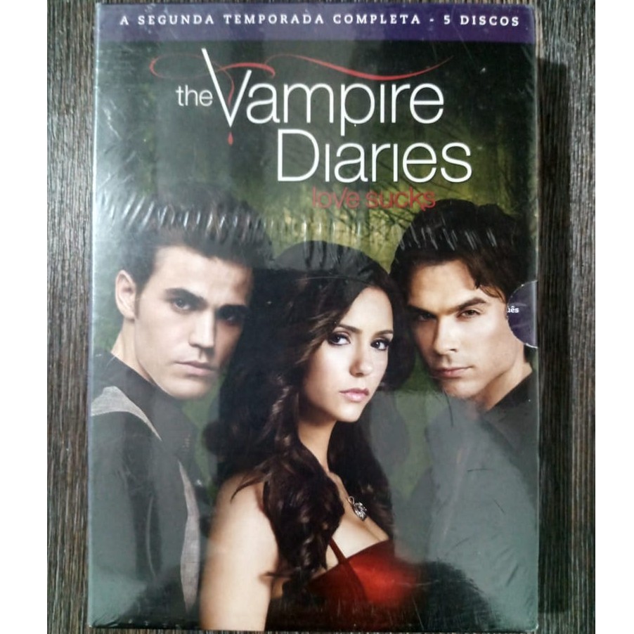 The Vampire Diaries DVD 2ª Segunda Temporada - Novo | Shopee Brasil