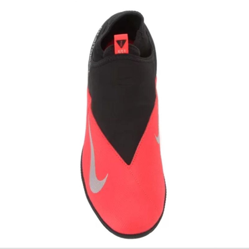 Chuteira nike phantom vision academy hot sale futsal vermelha