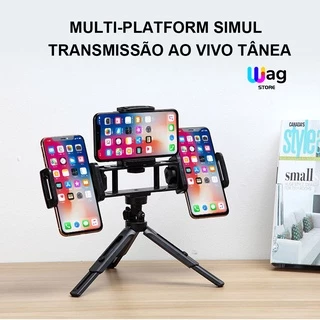 2021- Cama dobrável dobrável para selfie universal portátil: três posições