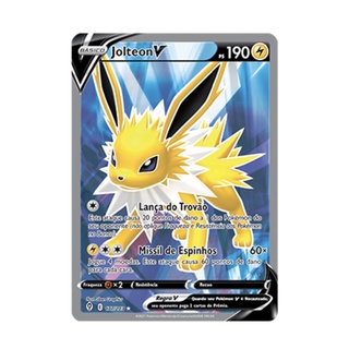 Carta Pokémon Jolteon Vmax Céus Em Evolução Original