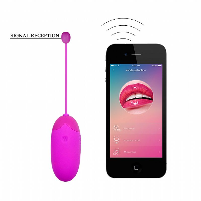 Vibrador Feminino Bluetooth Pretty Love 12 Vibrações Controle