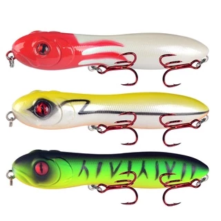 Isca De Pesca Artificial Superfície Popper SnakeHead 10cm 16g