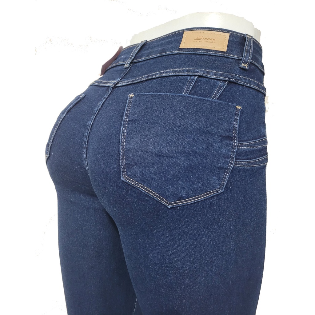 Calça Feminina Jeans Sawary Levanta Bumbum