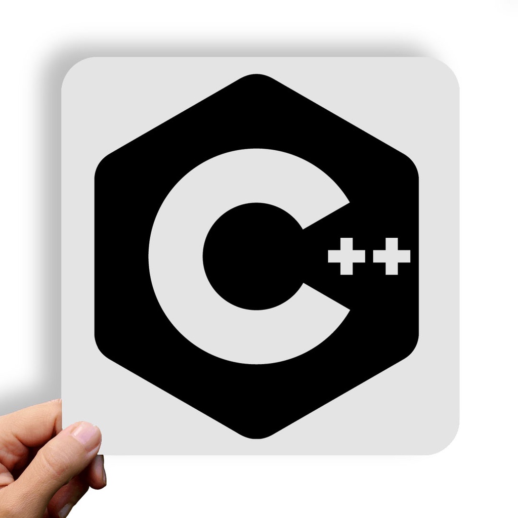 Adesivo - 14x13cm - C++ Programming Programação Profissões | Shopee Brasil