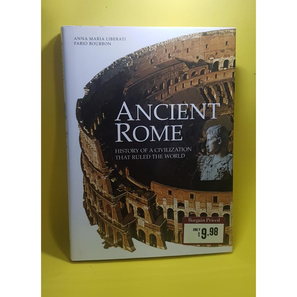 Ancient　Edição　Shopee　History　Rome:　(Autor),　Maria　That　Civilization　of　Anna　a　(Autor)　Ruled　Inglês　por　the　Bourbon　Fabio　World　Liberati　Brasil