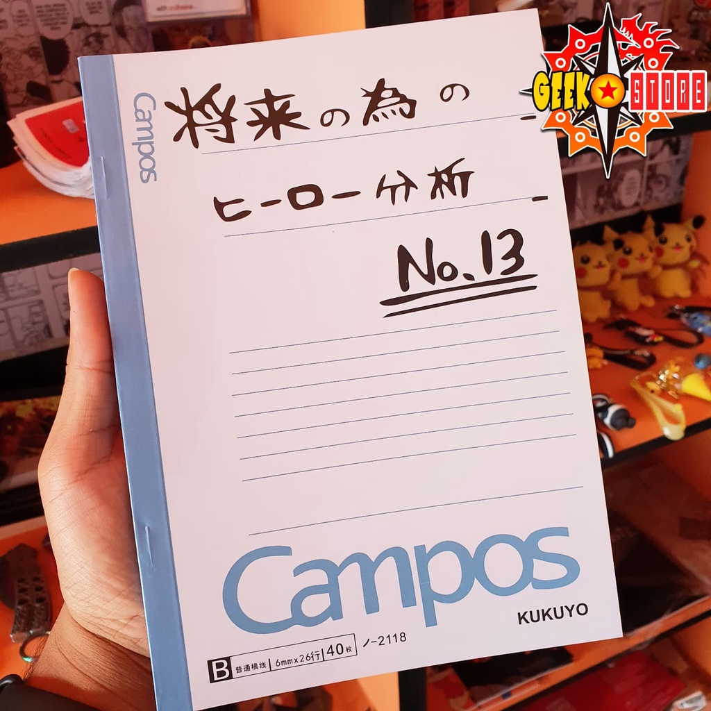 Caderno Boku no Hero Academia Izuku Midoriya Cosplay Livro em Promoção na  Americanas