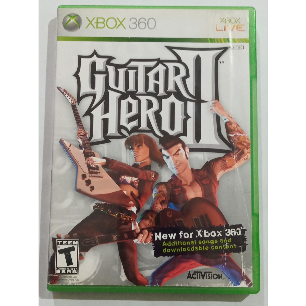 Jogo Guitar Hero ii - Xbox 360 em Promoção na Americanas