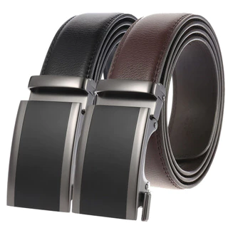 Cinto Masculino Cintos De Couro Genuíno Fivela Automática Moda Superior Qualidade Clássica Mais Grande Tamanho Grande LONG 140 150 160 Cinto 170cm