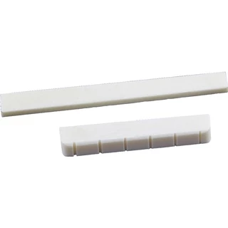 Pestana nut + rastilho 100% osso animal violão violao classico nylon 52x80mm Di giorgio Giannini
