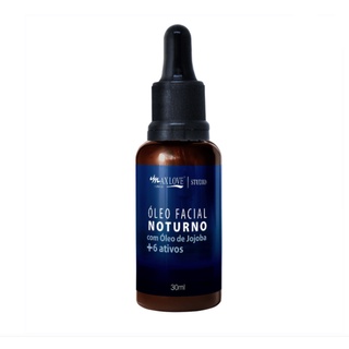 Oleo Facial Noturno Com oleo de Jojoba+6 Ativos Max love 30ml