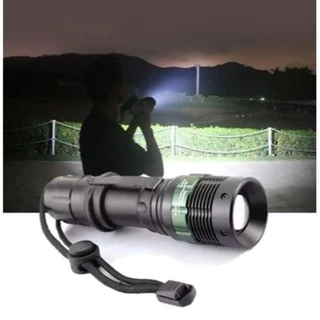 Lanterna Tática Led Cree Police Profissional Com Zoom Foco Super Potente