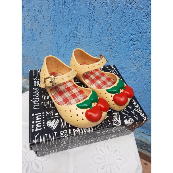 Mini melissa cherry on sale shoes