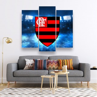 Flamengo 01 a 15 - Futebol - Placa decorativa MDF - Quadro parede