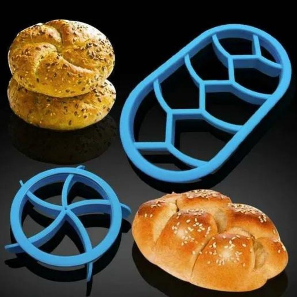 Kit com 2 Carimbos Marcadores de Pão Chef Paulo Moraes CT106