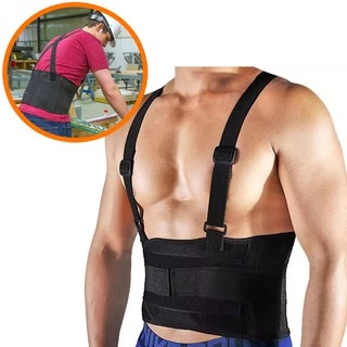 Cinta Lombar Faixa Ergonômica Abdominal Epi Coluna Postura Ortopedica com Suspensório em Oferta na Shopee