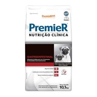 Ração Premier Nutrição Clínica Gastrointestinal para Cães de Pequeno Porte - 10,1Kg