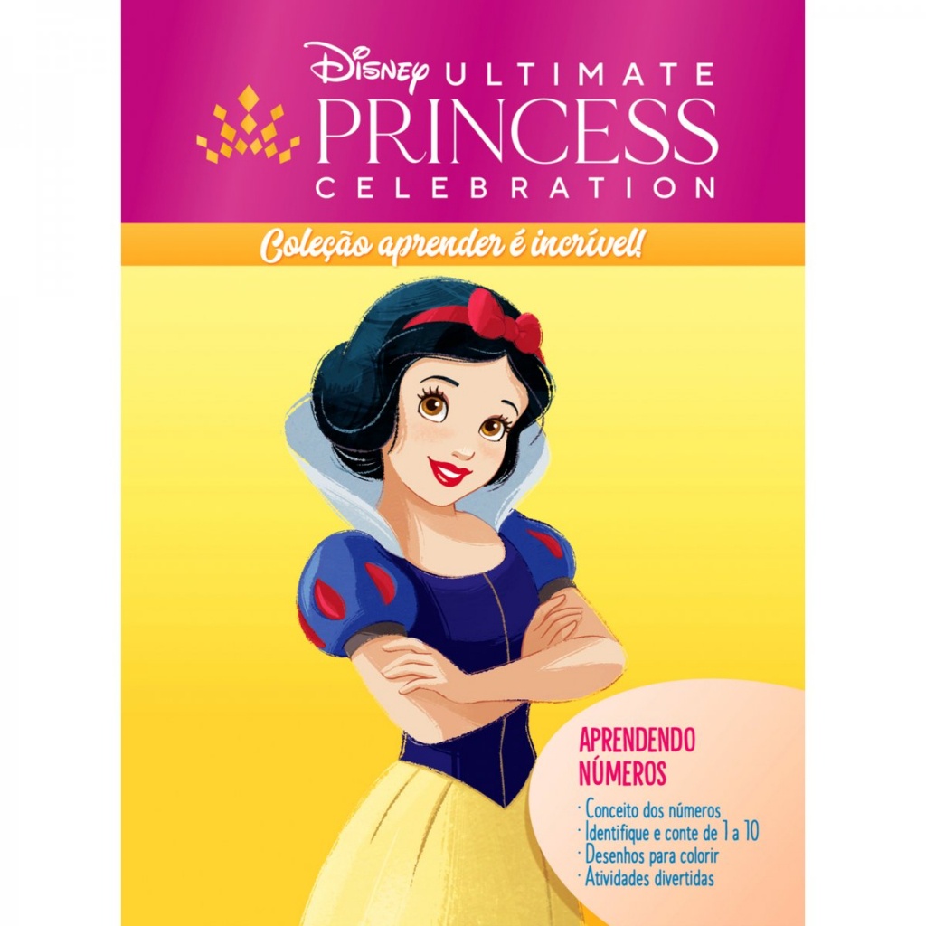 365 Desenhos para Colorir - Princesas Disney, Amarelo