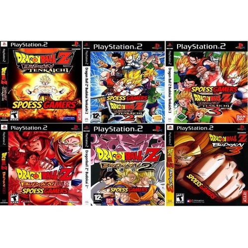 Dragon Ball Z Budokai Tenkaichi 2 Ps2 Patch Com Capa - Corre Que Ta  Baratinho