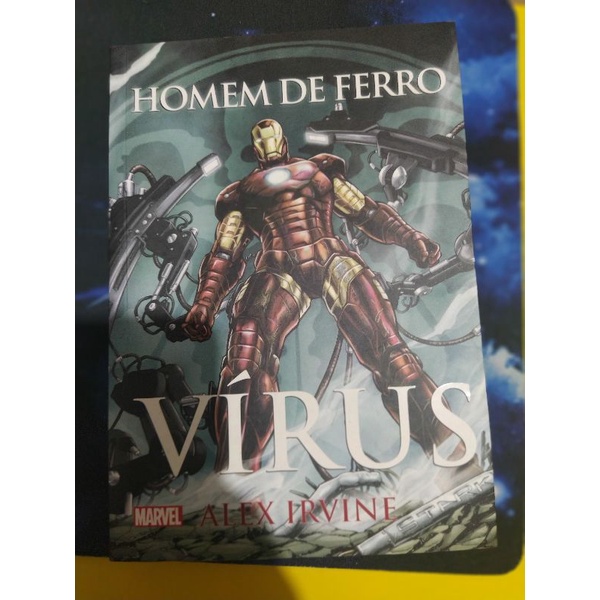 LIVRO HOMEM DE FERRO | Shopee Brasil