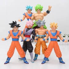 Boneco Dragon Ball Z Goku Super Saiyajin Power 20cm - Sacks Center