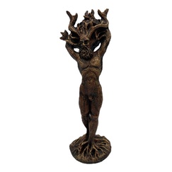 Deus Da Floresta Terra Wicca Wiccaa Resina 15cm | Shopee Brasil