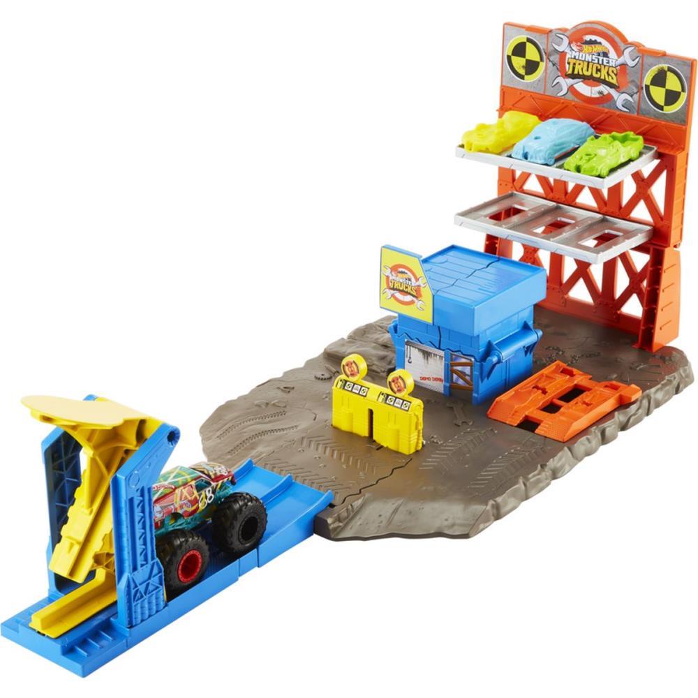 Pista De Corrida Hot Wheels Monster Trucks Radicais Extremo