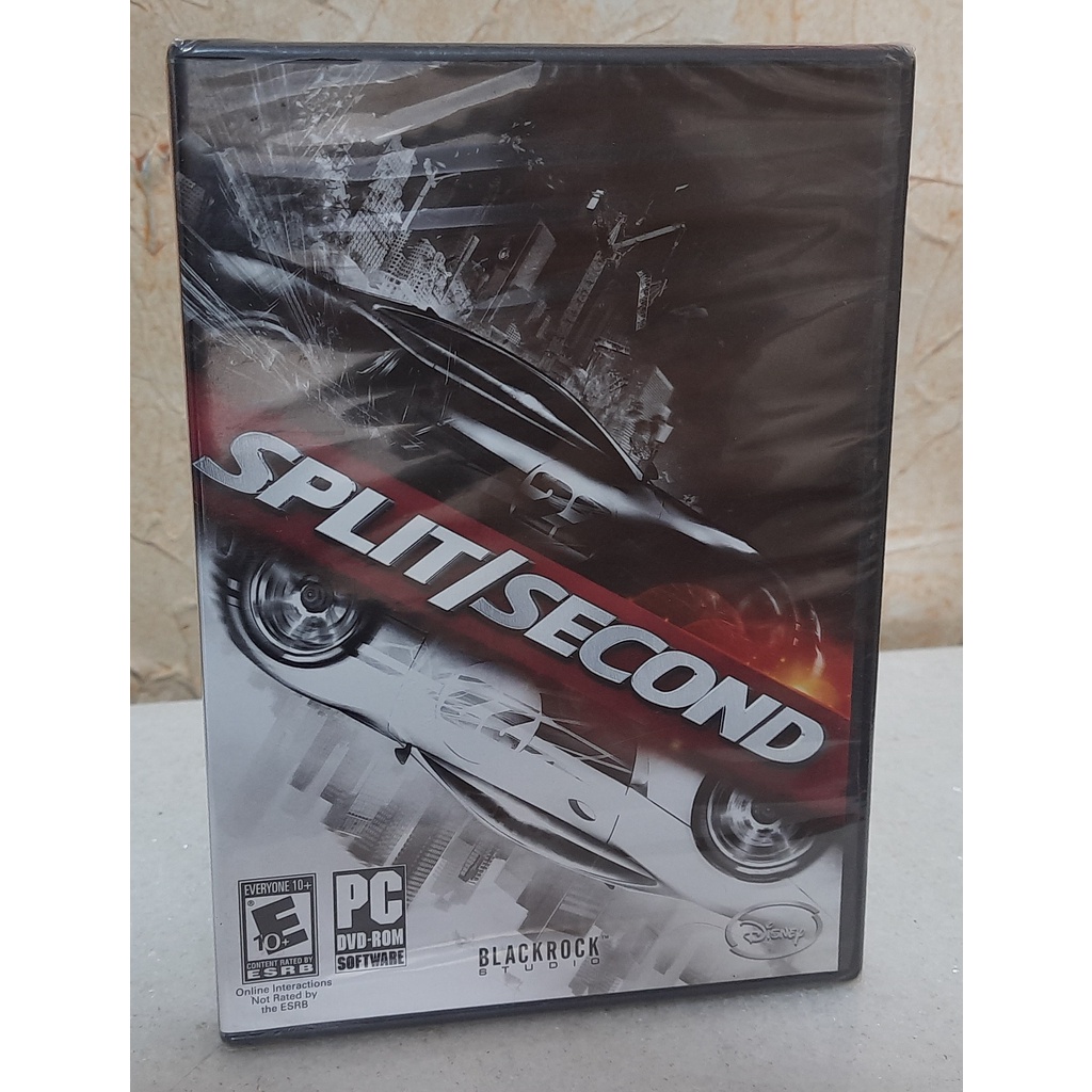 Game Split/Second Original Lacrado Importado - PC DVD-ROM