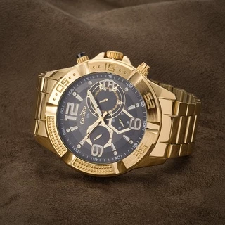 Relogio Masculino Condor Dourado Original Presente Homem Com Garantia de 1 Ano