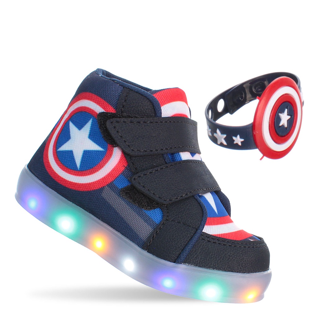 Sapato de hot sale led masculino