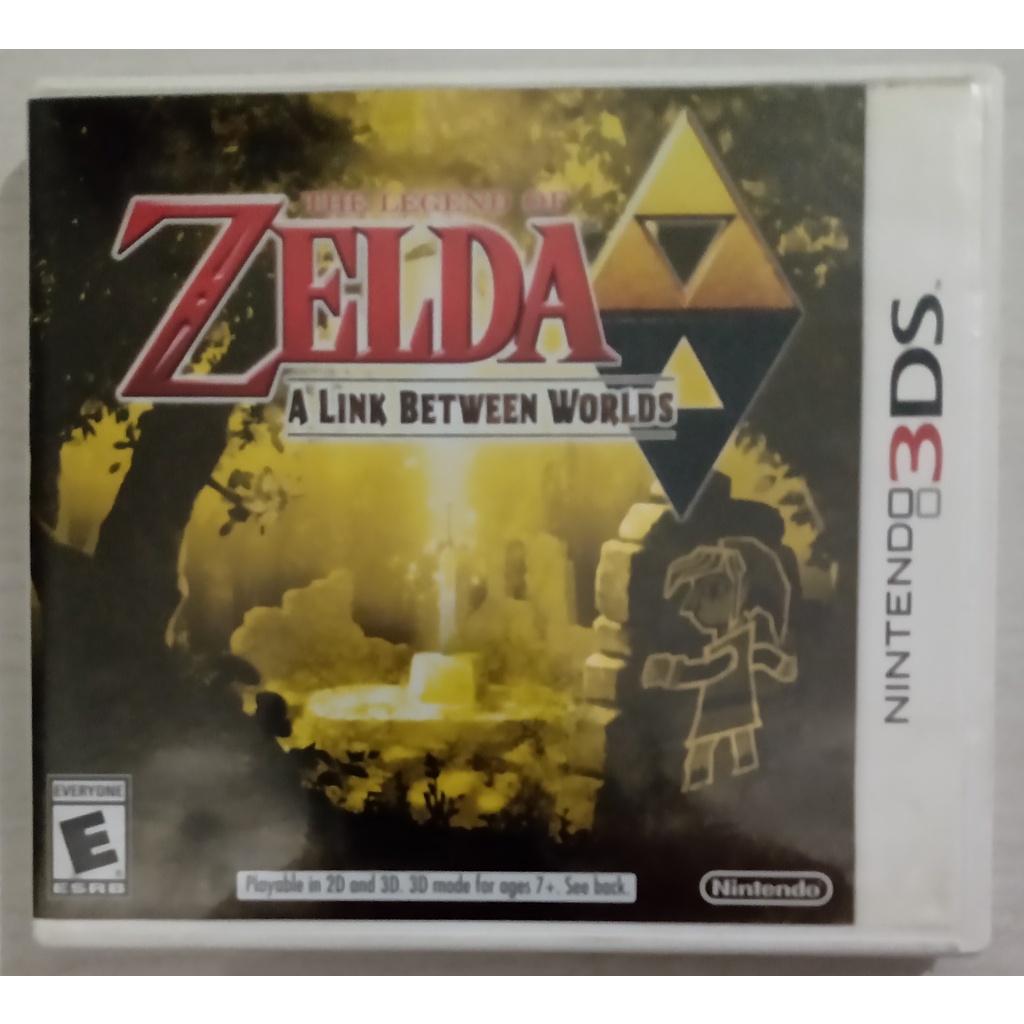 The Legend of Zelda A Link Between Worlds 3ds americano original