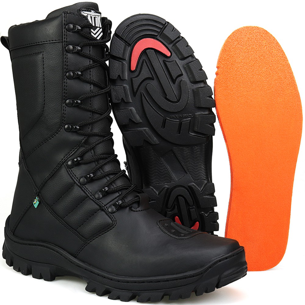 Bota Coturno Masculina CAT Preta Adventure Casual Conforto - Loja do Sapato  - Coturno Masculino - Magazine Luiza