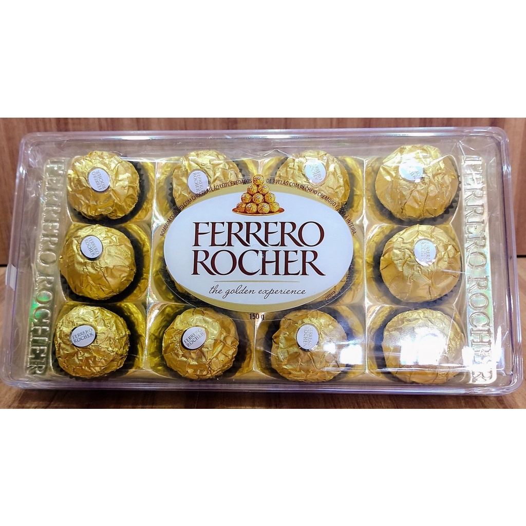 Ferrero rocher 12 unidades | Shopee Brasil