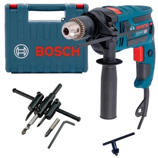 Furadeira Industrial 1/2 POL 750W GSB 16RE c/ Reversão e Maleta BOSCH + Broca Bailarina