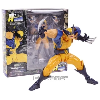 O Incrível YAMAGUCHI Revoltech . 0005 Wolverine Logan Ação Figura De Em PVC Brinquedos Modelo Colecionáveis