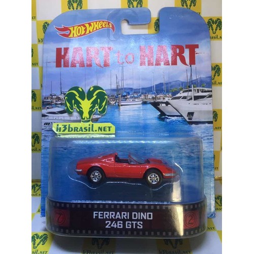 Bx31 Hot Wheels Retro Ferrari Dino 246 Gts Hart To Hart H3