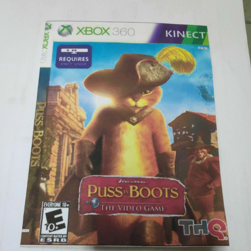 Gato De Botas Kinect Xbox 360