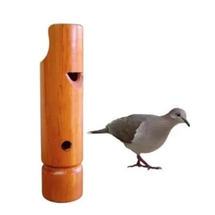 Apito De Madeira - Pomba Asa Branca Pomba-carijó pio 36 Aves