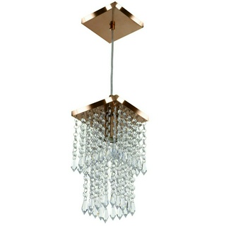 Pendente De Cristal Acrilico Spark Cobre Maravilhoso