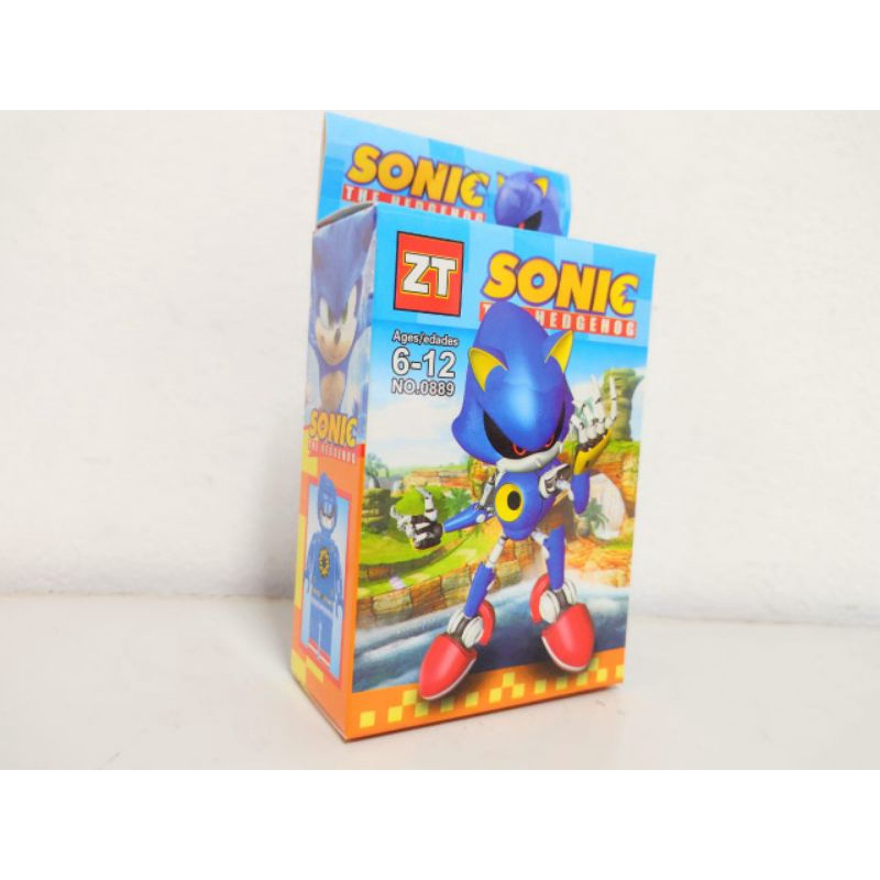 Anime Sonic Series Minifigures Sonic Metal Sonic Nakkrusu Teirusu