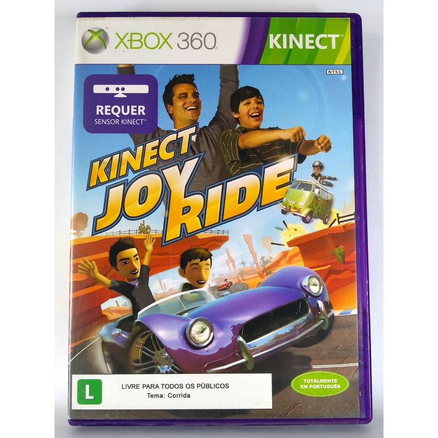 2 Microsoft Xbox 360 Kinect - Your Shape: Fitness Evolved + Joy Ride (w  Manual)