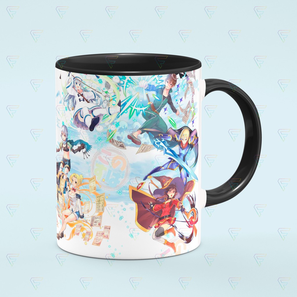 Caneca do Anime Kono Subarashii Sekai - FanServiceBrasil