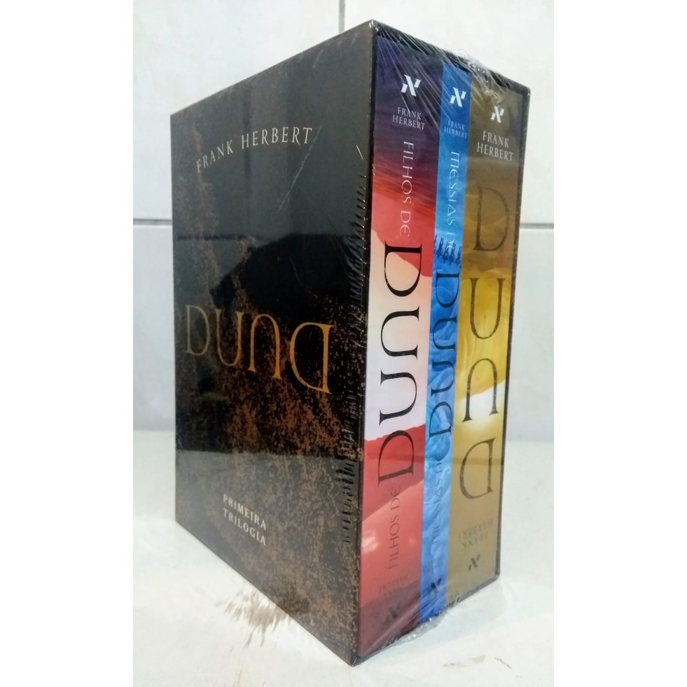 Box Duna Primeira Trilogia Mais Mapa Arrakis Shopee Brasil