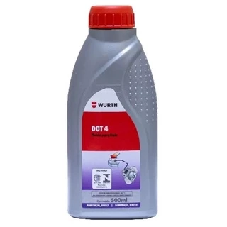 Fluido De Freio Dot 4 De 500ml - Wurth
