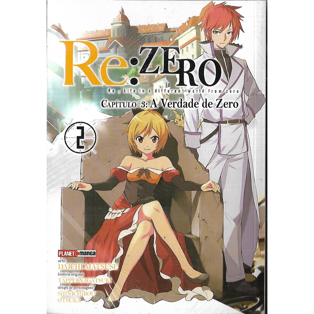 Mangá Re:Zero Volume 3