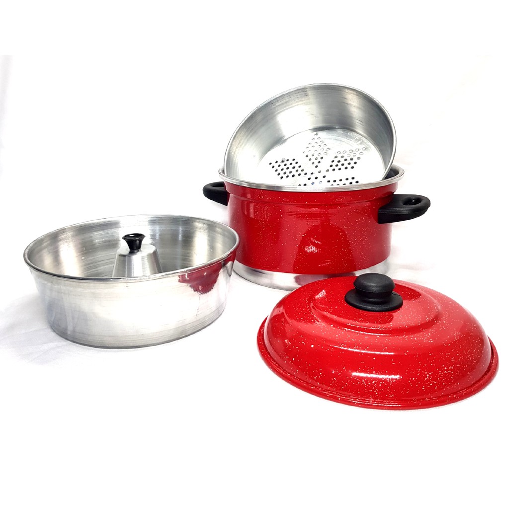 Panela Multiuso 3 em 1 de Alumínio