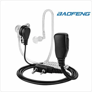 Fone lapela silicone para rádio HT Kenwood, Baofeng, 777s segurança