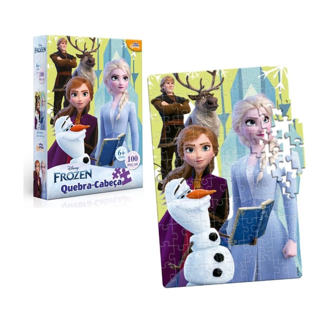 Frozen: Diversão com Quebra-Cabeça