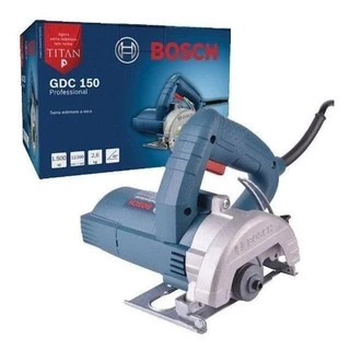 Serra Mármore Bosch Titan Profissional GDC 150 1500W 12200 RPM em Oferta na Shopee